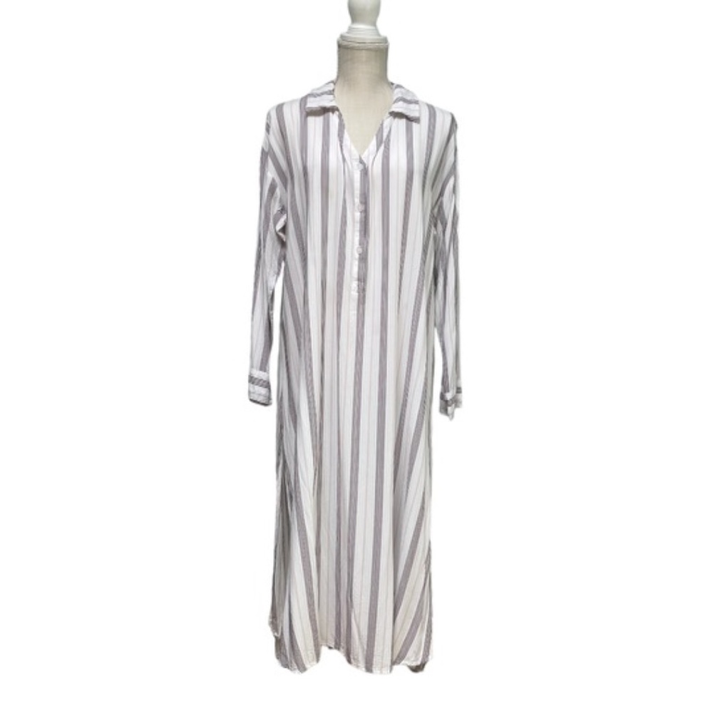 Nordstrom Long Silky Nightshirt Women's Large
